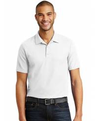 Mens Double Piqué Cotton Polo